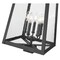 Z-Lite Rainer 5 Light Outdoor Post Mount Fixture, 15.5in. W x 26in. H, Black 5015PHXLS-BK - alternate 2